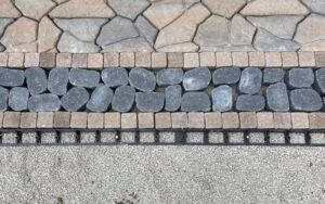 Outdoor tile texture