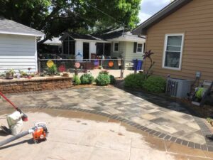 Fresh rustic-feel tiles for a home landscaping project