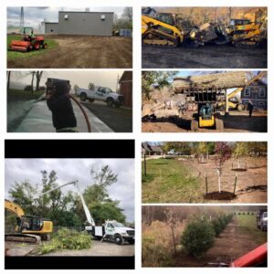 Landscaping projects collage